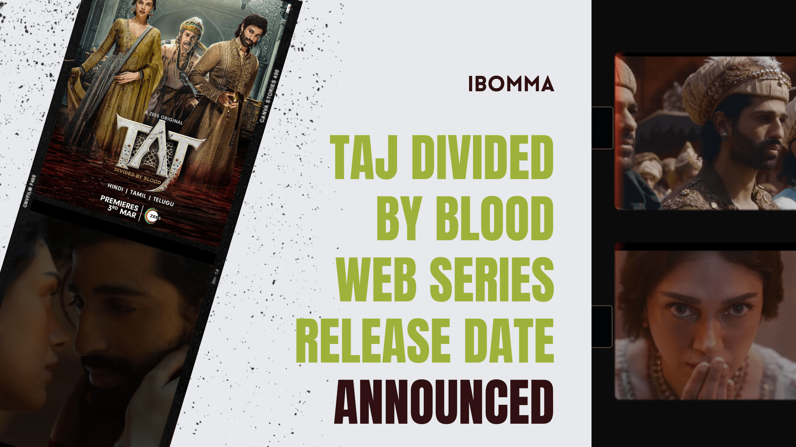 Taj Divided by Blood Web Series Release Date